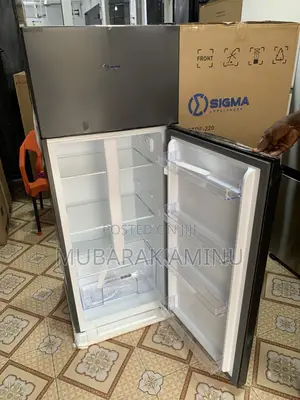Brand New Double Door Sigma Fridge - Freezer.