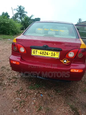 Toyota Corolla 2006 Red