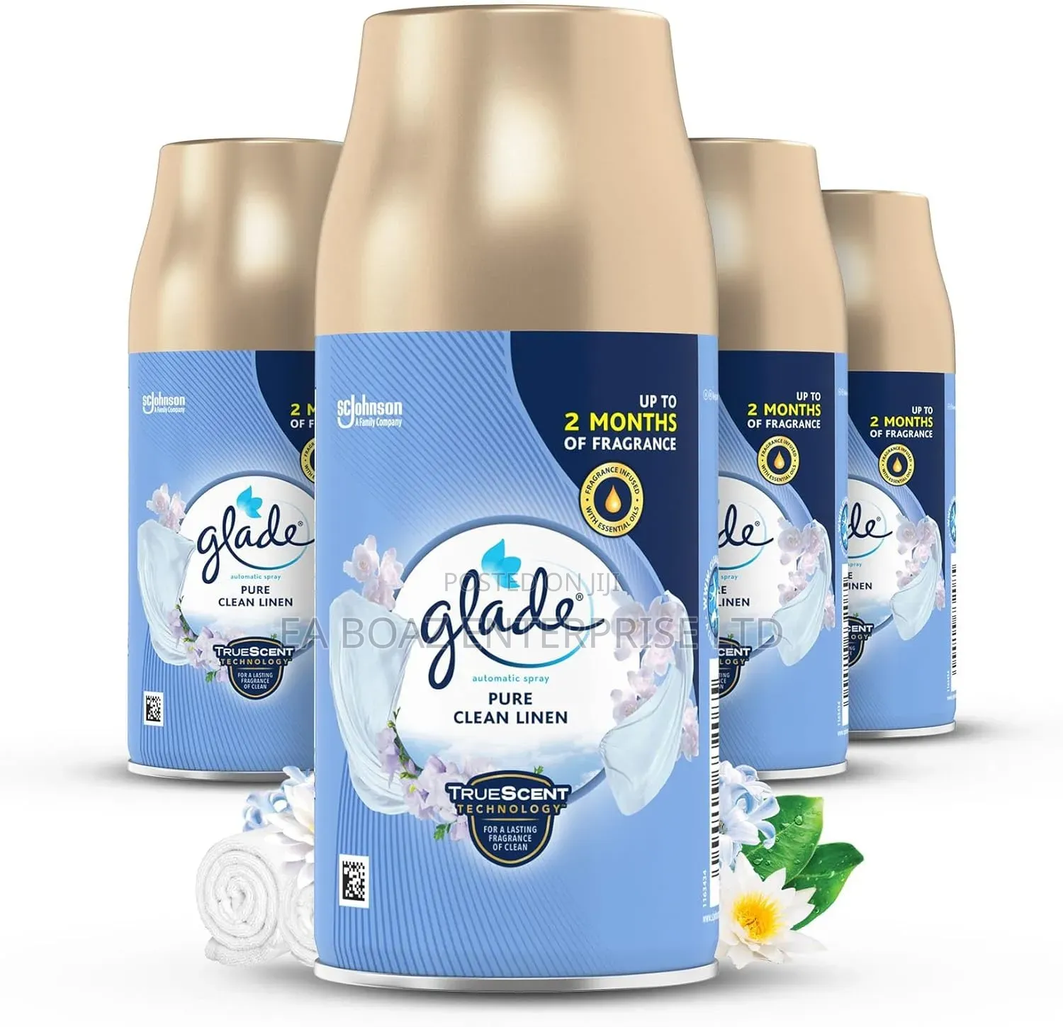 Glade Automatic Refill Air Freshener Clean Linen , Home Spray 269 Ml