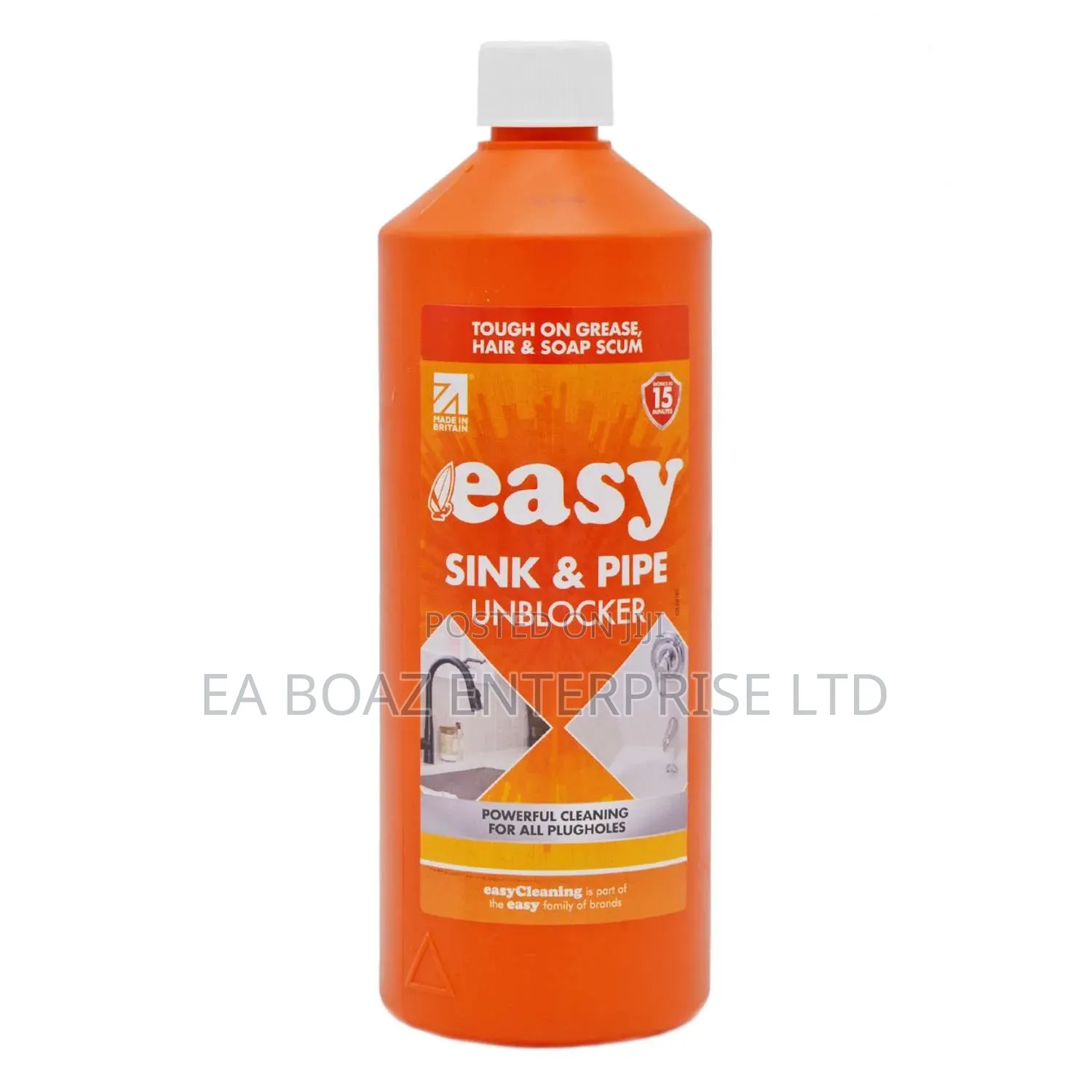 Uk Easy Sink Pipe Unblocker 1l , Original