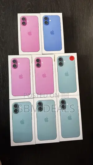 New Apple iPhone 16 128 GB Pink