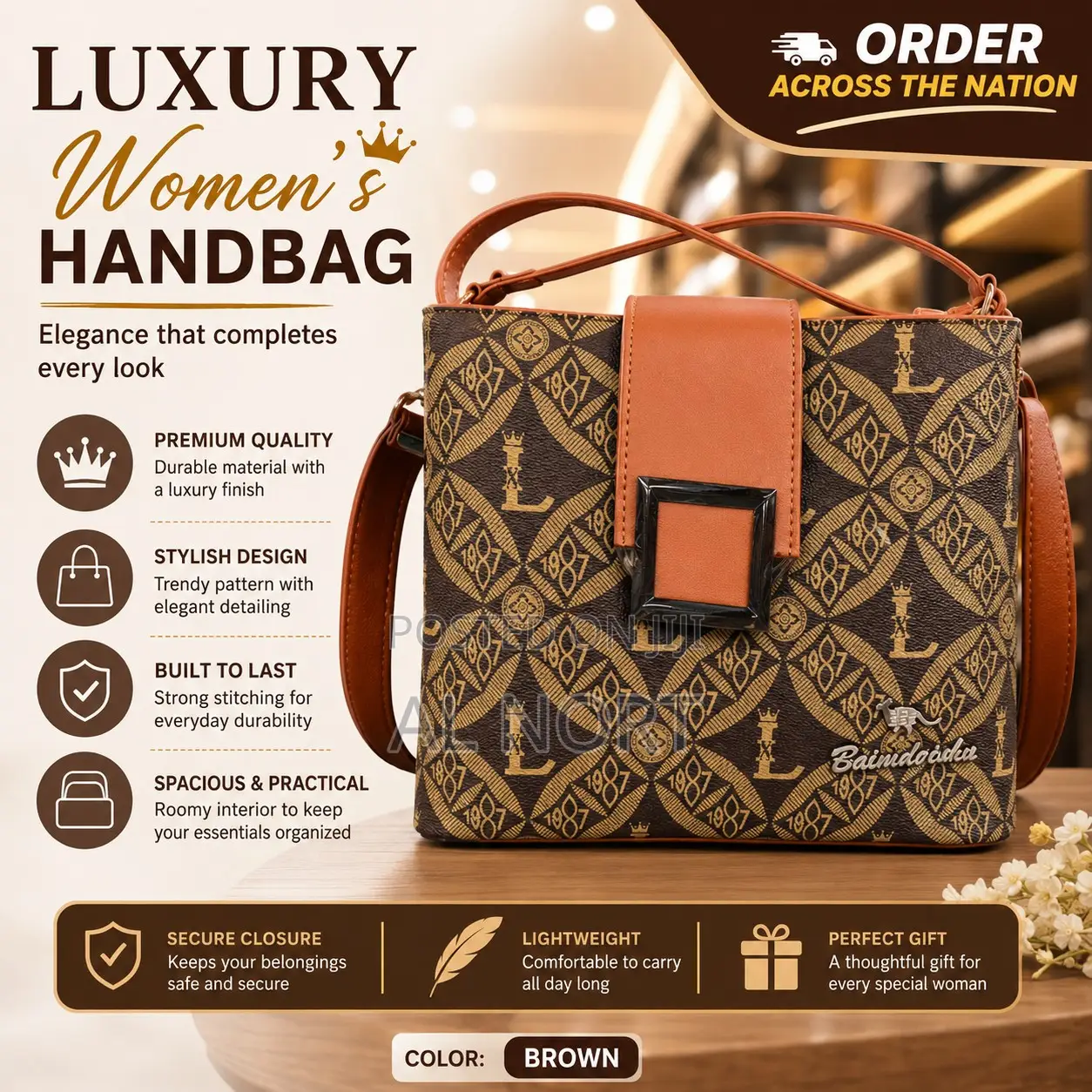 Women's Fashion Crossbody Handbag