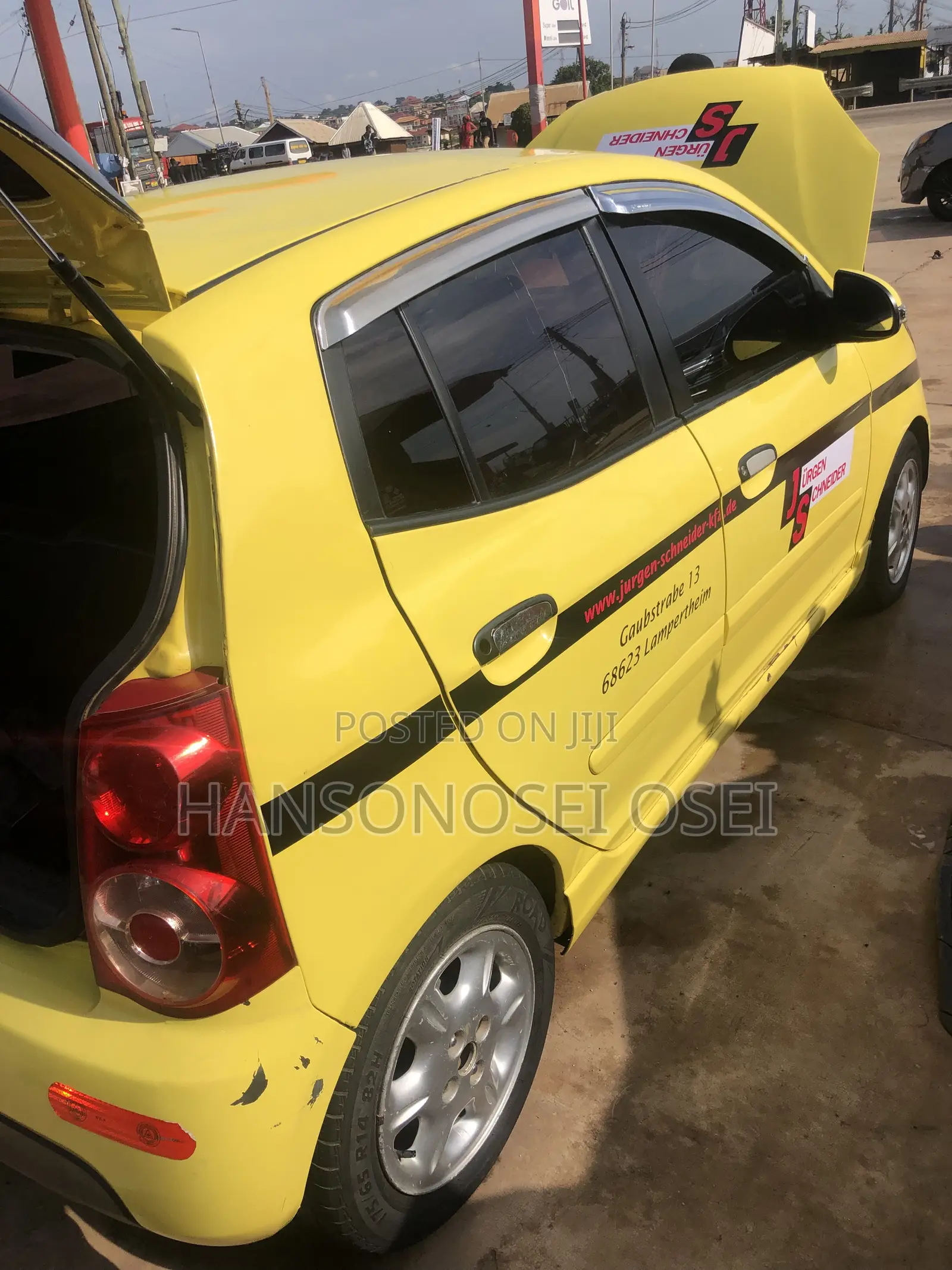 Kia Morning 2010 Yellow