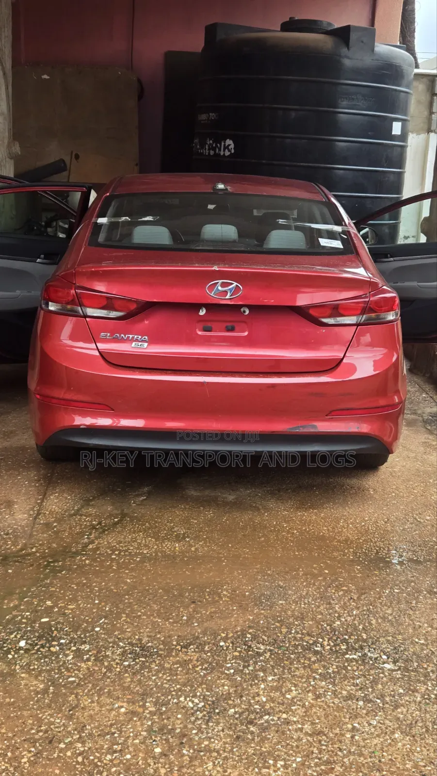Hyundai Elantra 2017 Red