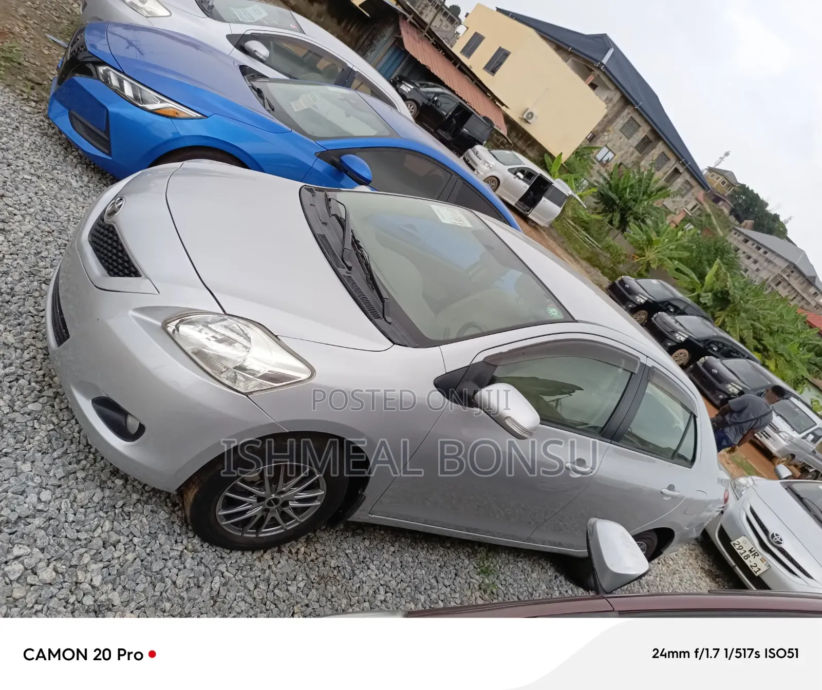 Toyota Belta 2010 Silver