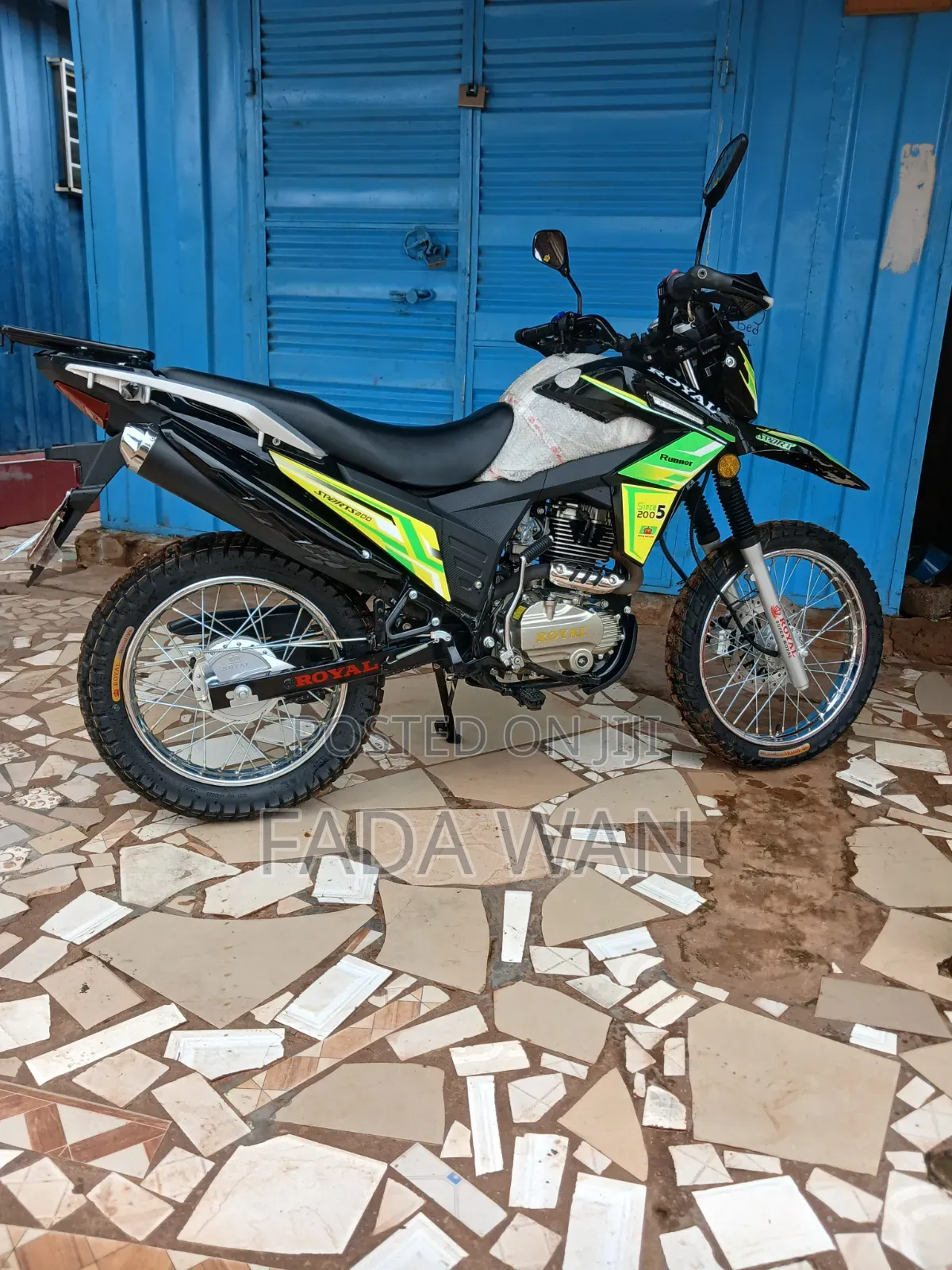 New Royal Motorcycle 2026 Black