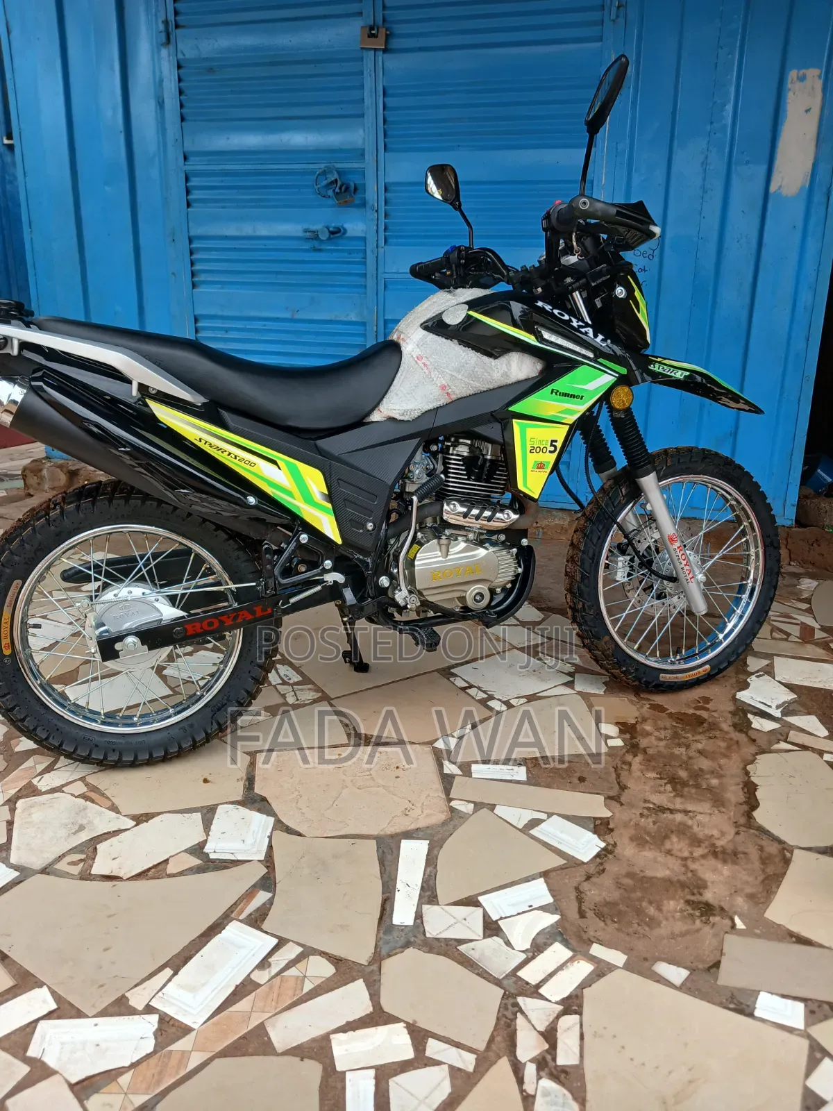 New Royal Motorcycle 2026 Black