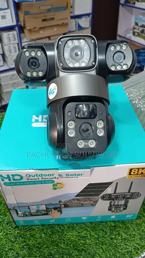 T30 3lens 4g Solar Camera