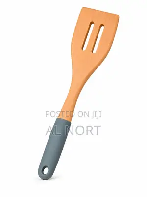 Danny Home Wooden Slotted Turner Spatula