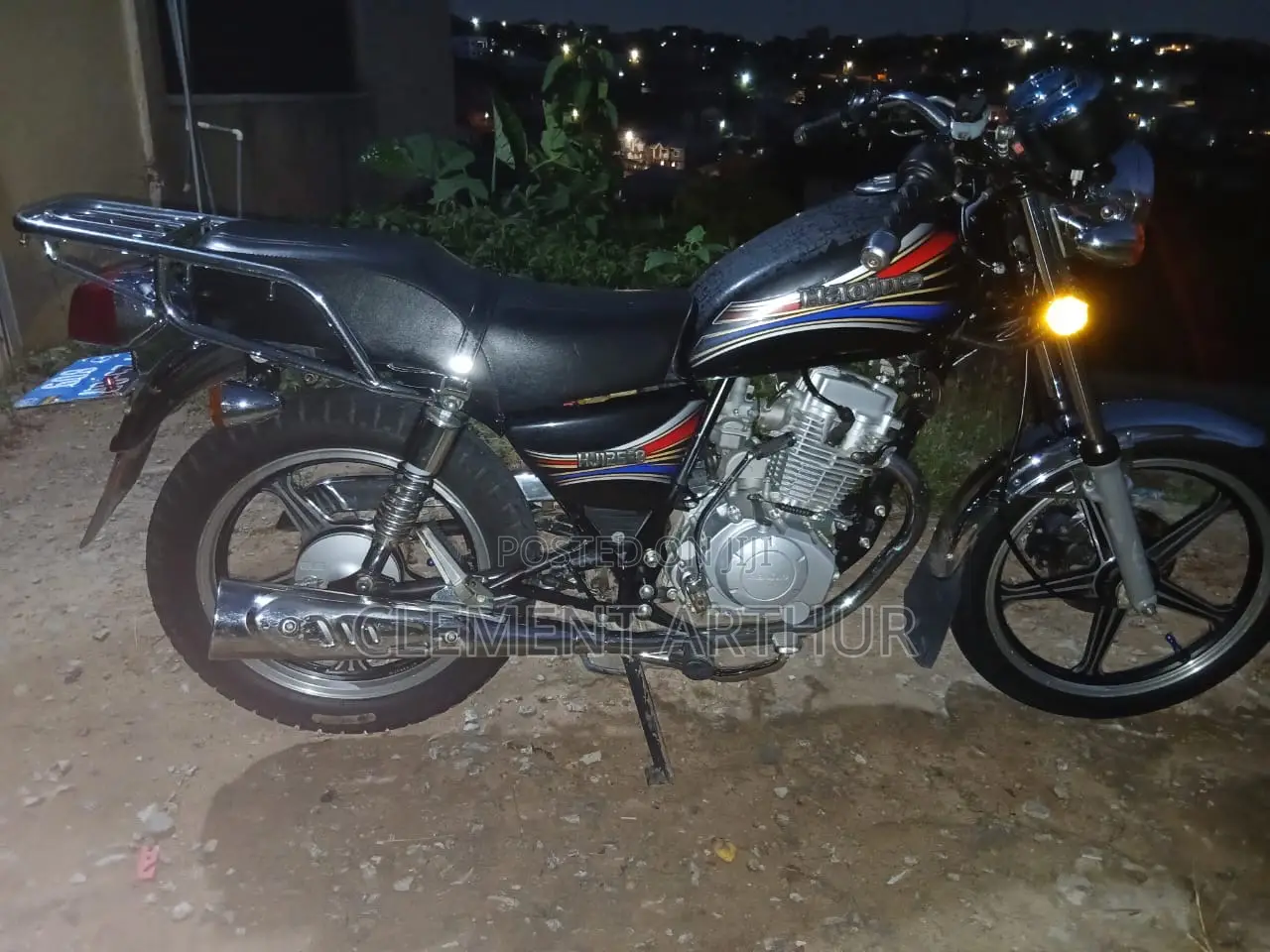 Haojue HJ125-8K 2025 Black