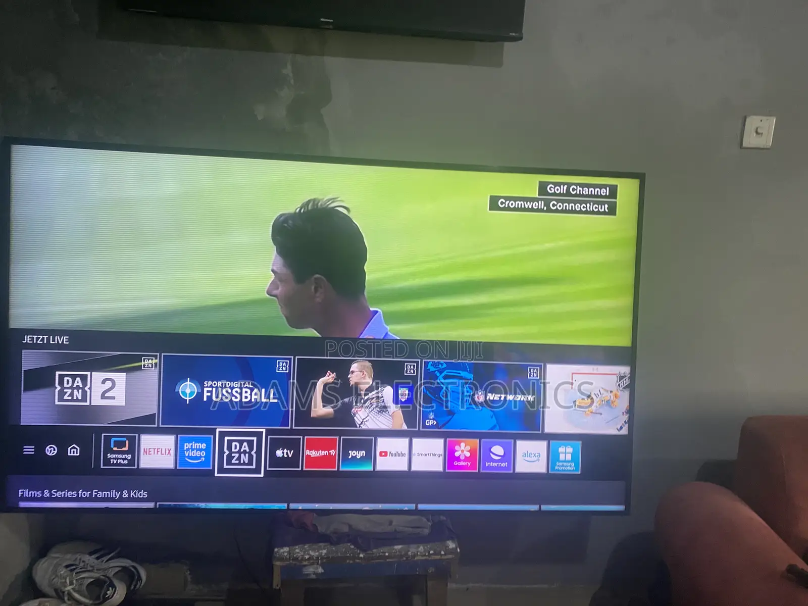 A Very Nice Home Used Samsung 75 Inches Qled Tv for Sale