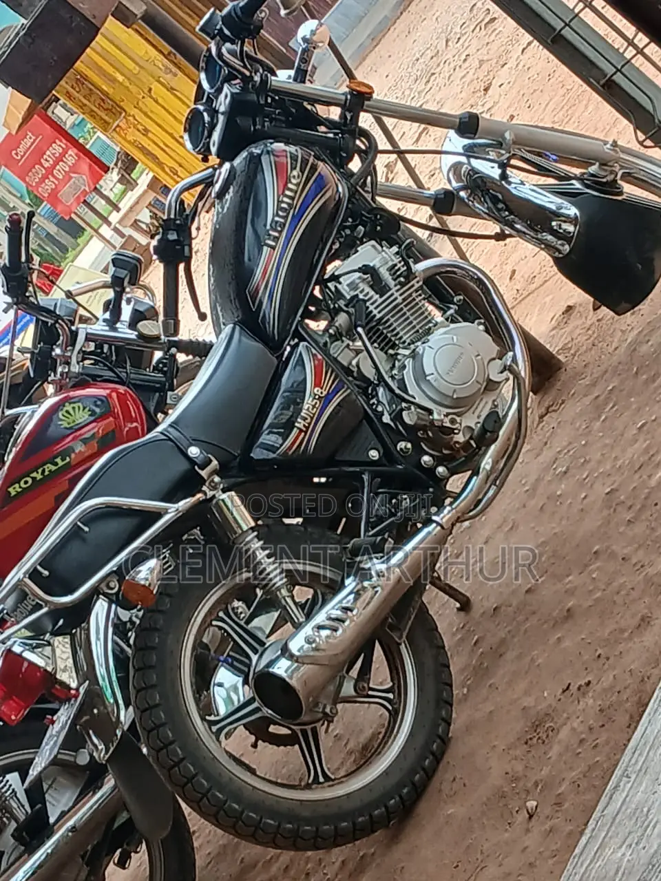 Haojue HJ125-8K 2025 Black