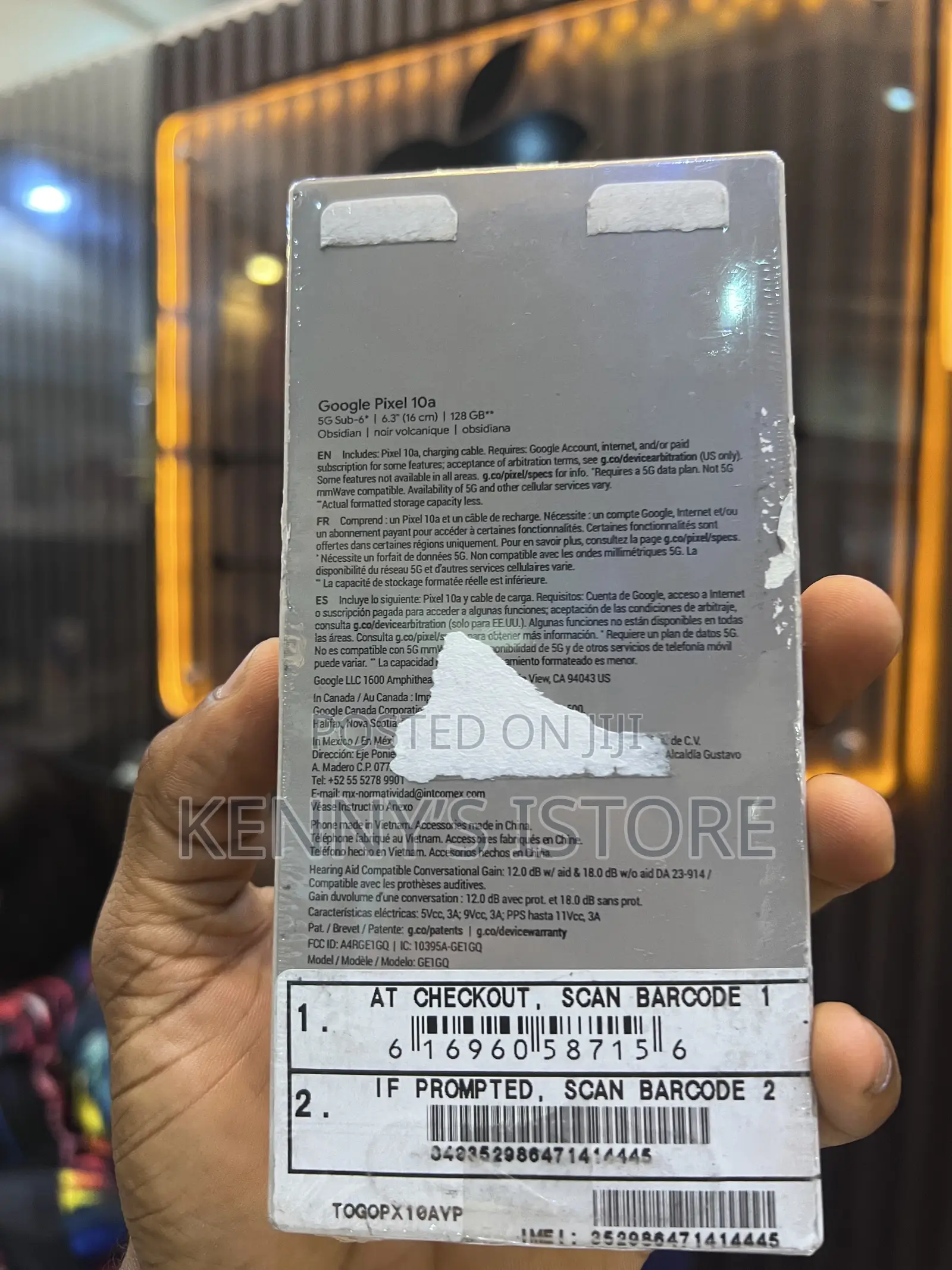 New Google Pixel 10a 128 GB Black