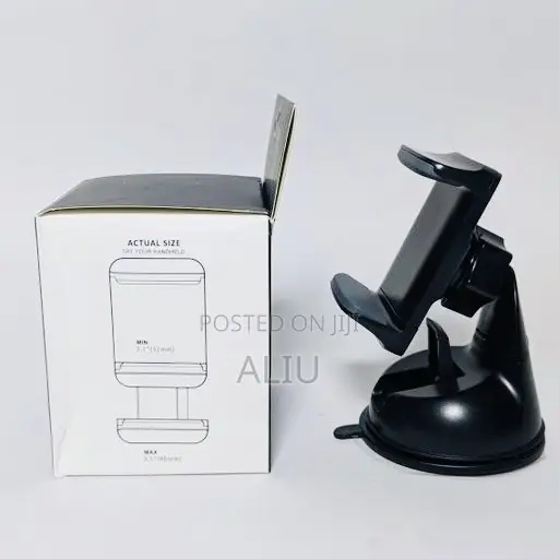 Universal Phone Car Mount | Silicone Sucker | Dashboard/Windshield