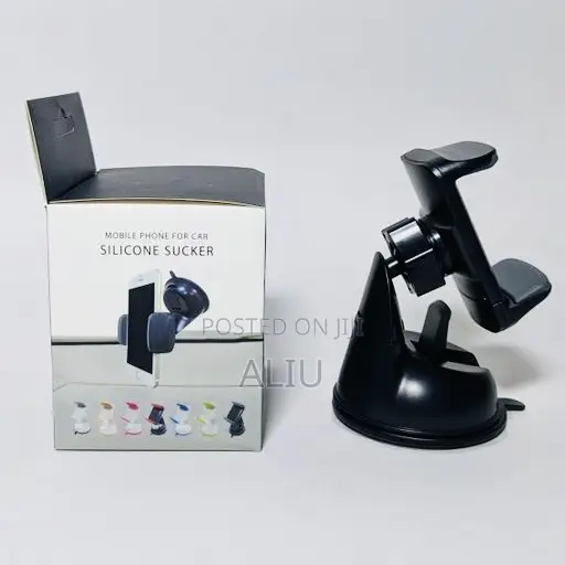 Universal Phone Car Mount | Silicone Sucker | Dashboard/Windshield