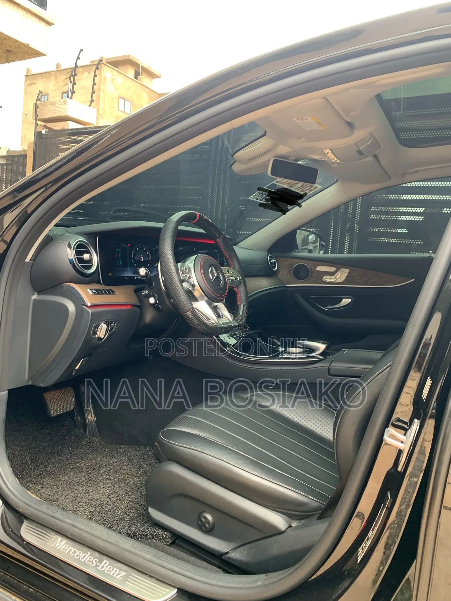 Mercedes-Benz E300 4Matic AWD Sedan (2.0L 4cyl 9A) 2017 Black