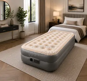 Original Single Size Air Mattress Comes With An Inbuilt Pump