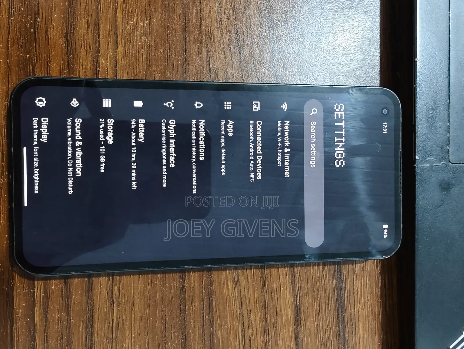Nothing Phone 1 128 GB Black