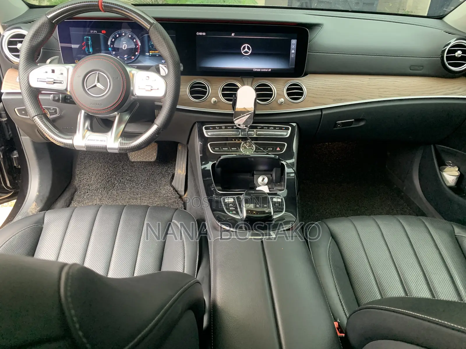 Mercedes-Benz E300 4Matic AWD Sedan (2.0L 4cyl 9A) 2017 Black