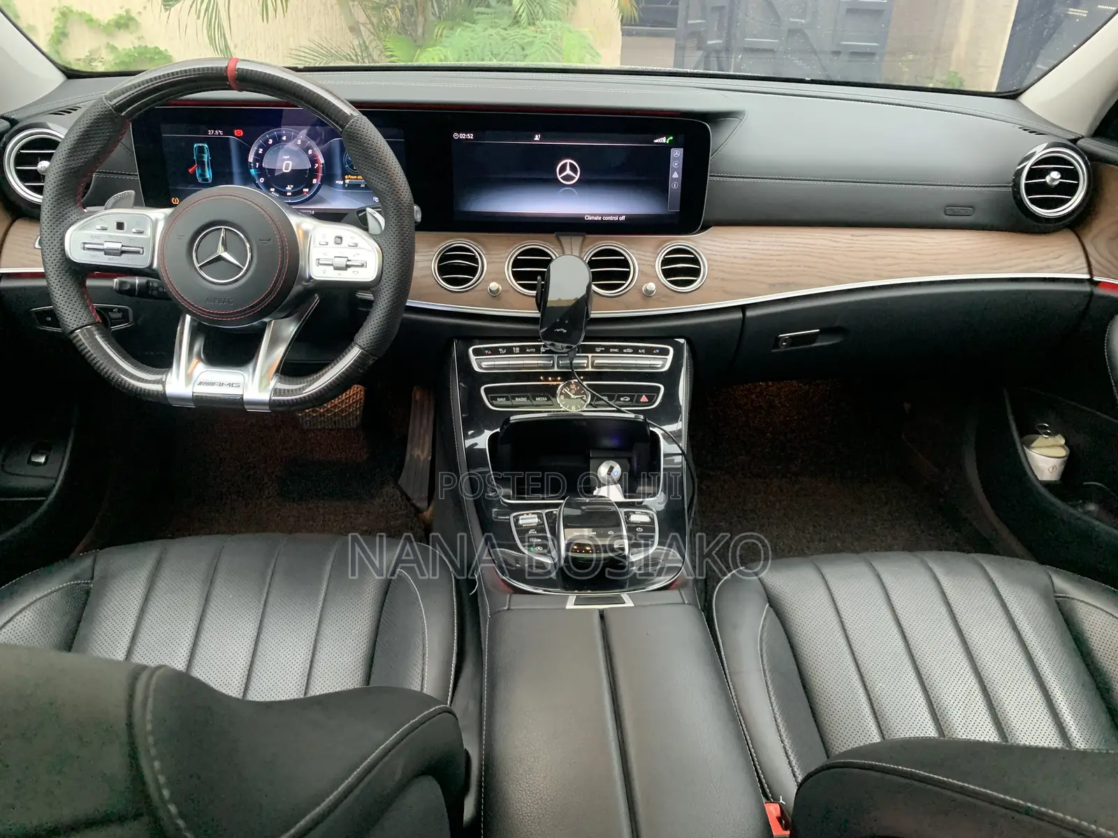 Mercedes-Benz E300 4Matic AWD Sedan (2.0L 4cyl 9A) 2017 Black