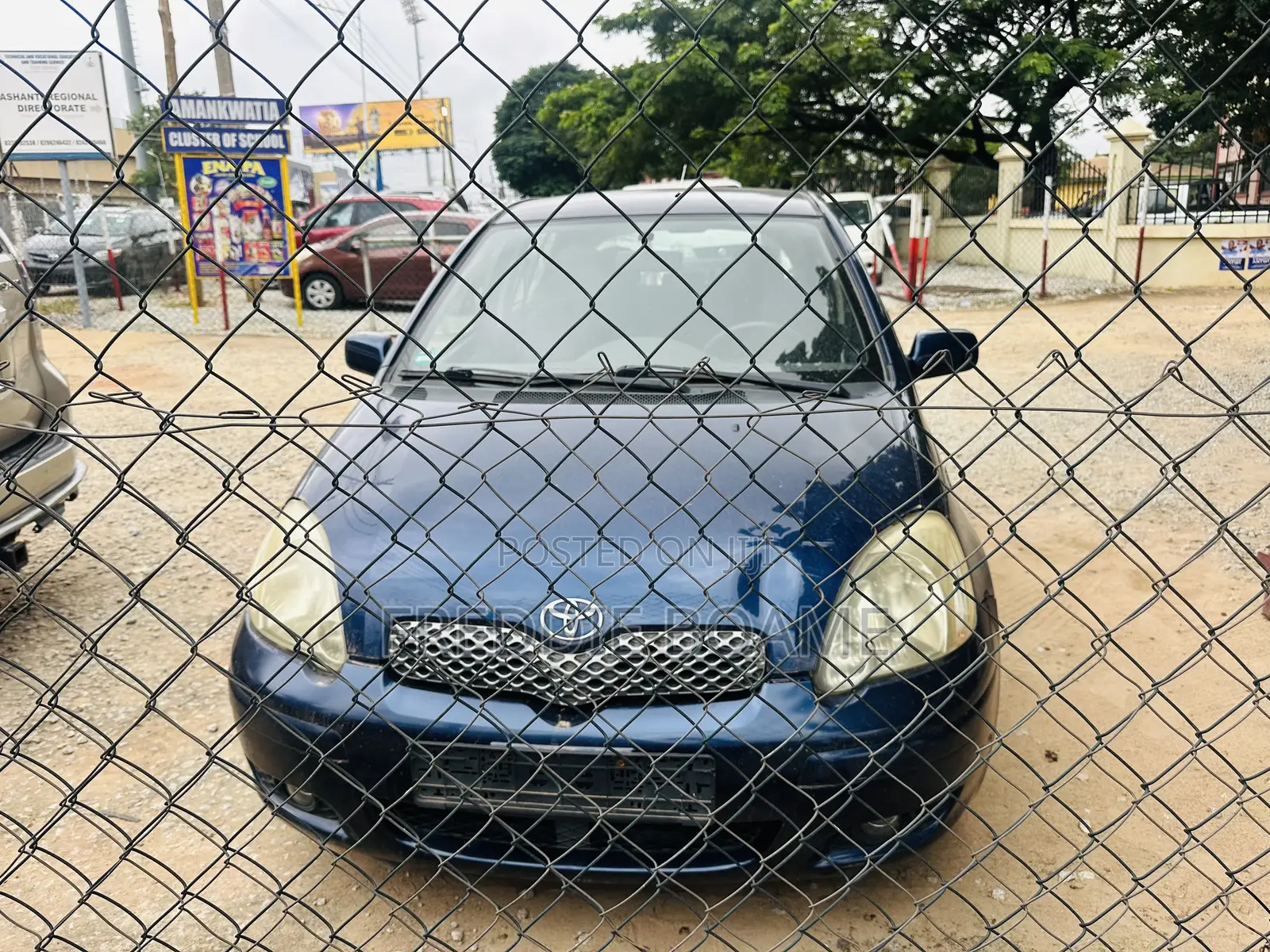 Toyota Yaris 2004 Blue