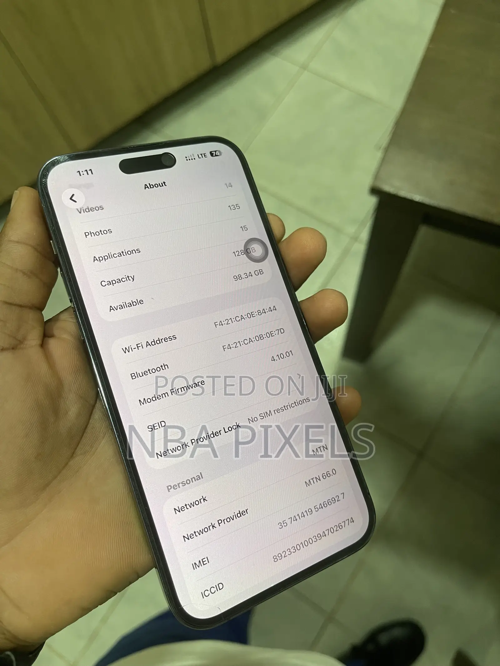 New Apple iPhone 14 Pro Max 128 GB Purple