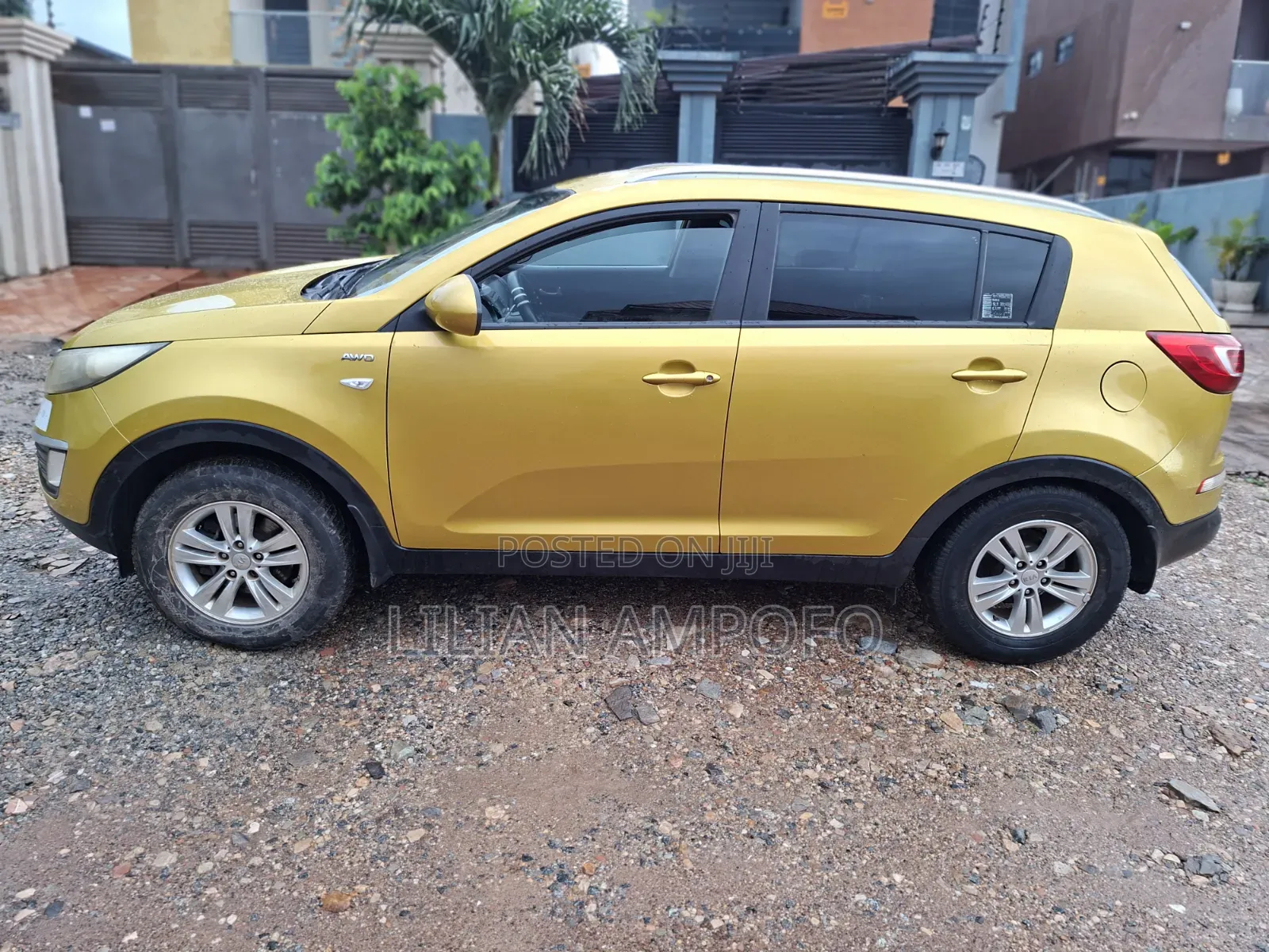 Kia Sportage LX 4dr SUV AWD (2.4L 4cyl 6A) 2012 Yellow