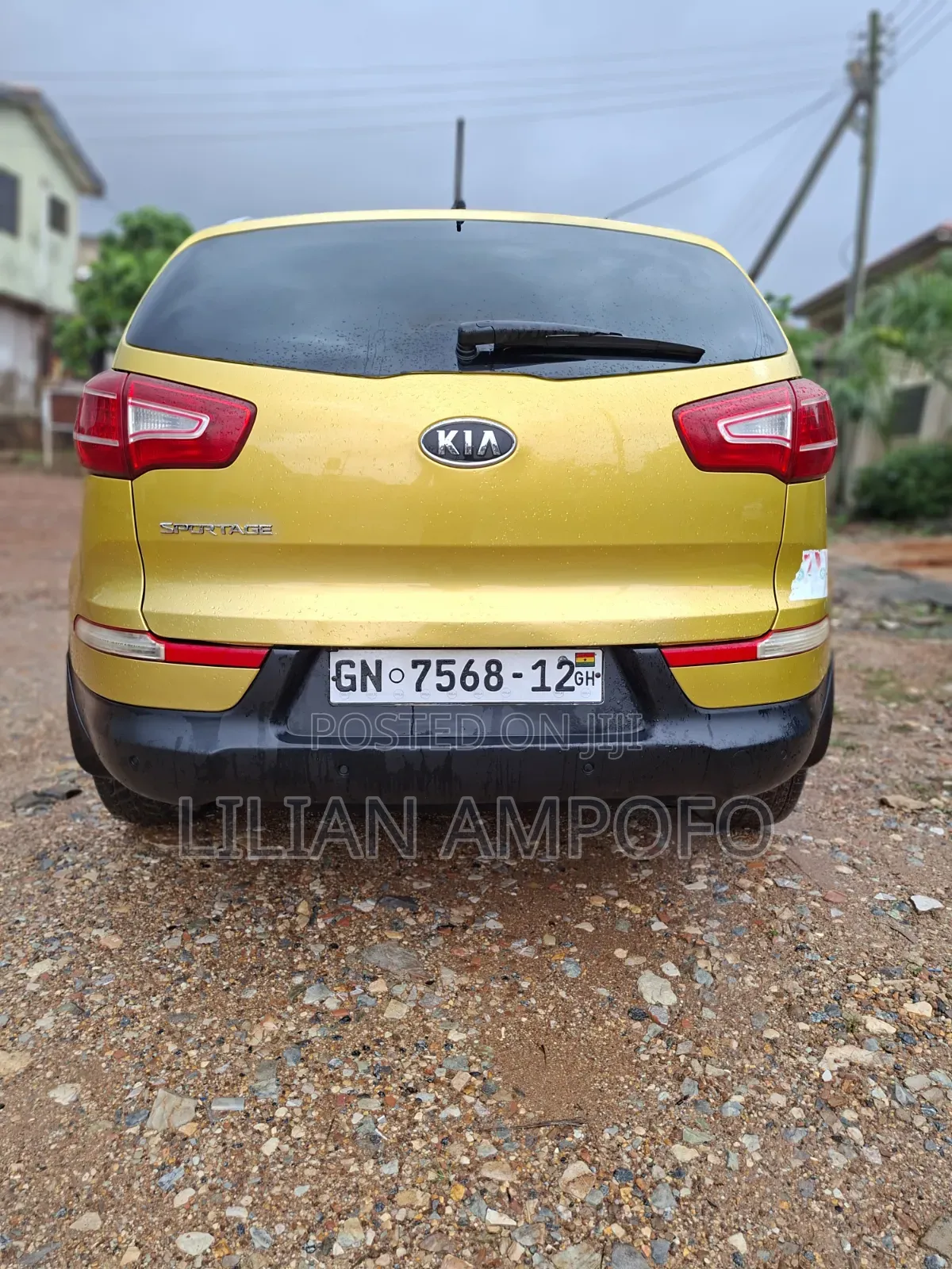 Kia Sportage LX 4dr SUV AWD (2.4L 4cyl 6A) 2012 Yellow