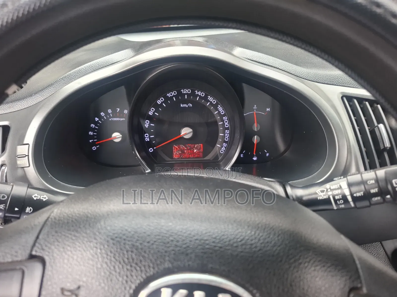 Kia Sportage LX 4dr SUV AWD (2.4L 4cyl 6A) 2012 Yellow