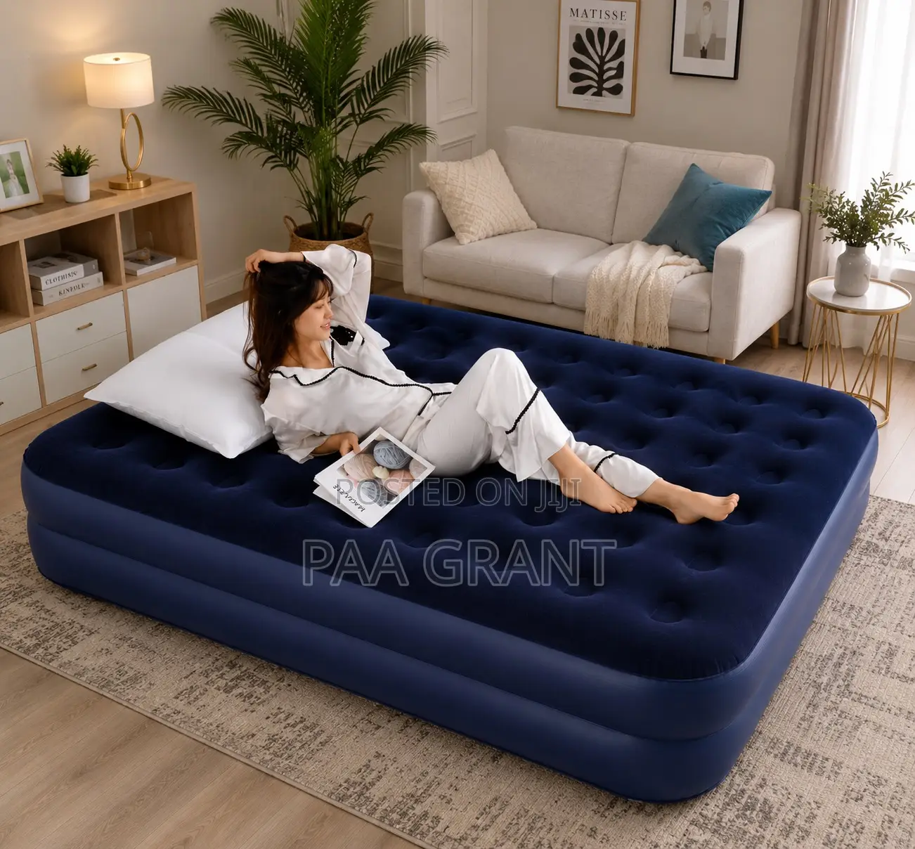 The Comfort You Have Been Missing(Double Size Air Mattress + Free Pump