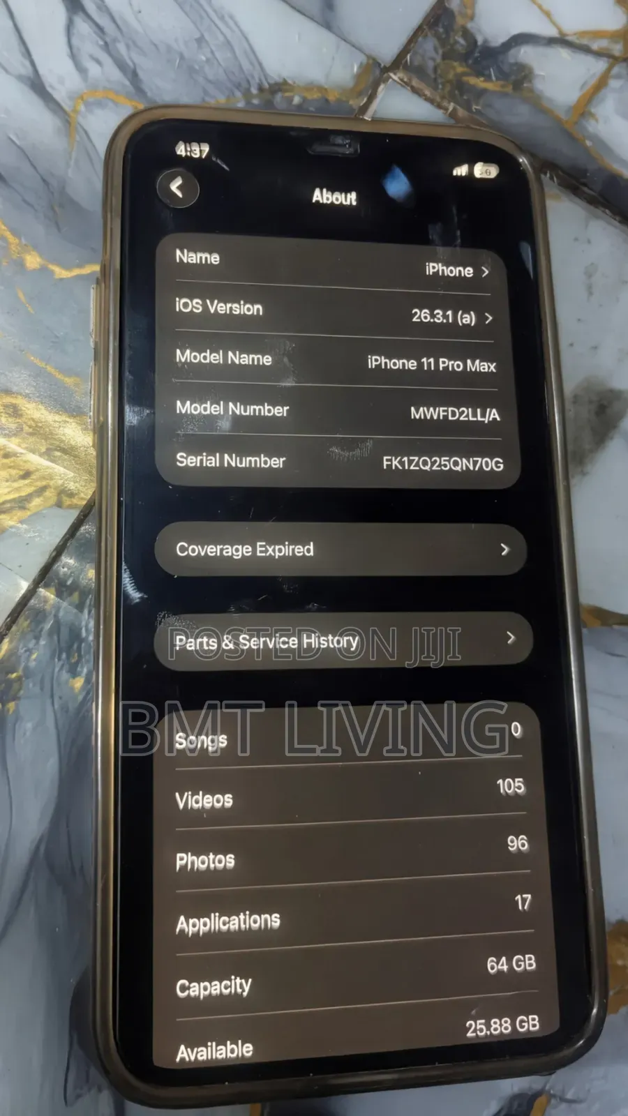 Apple iPhone 11 Pro Max 64 GB Gray