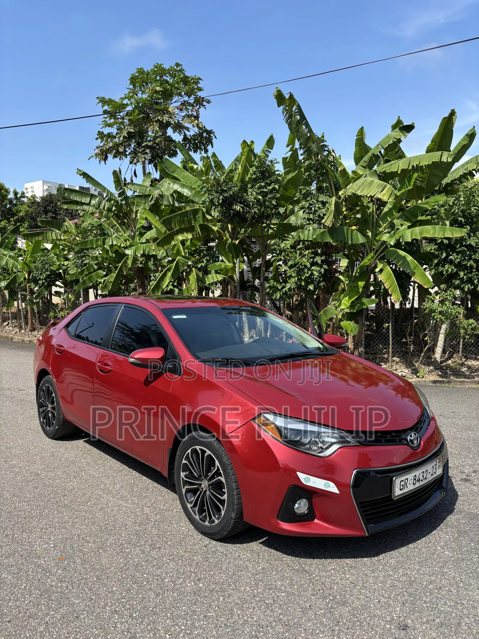 Toyota Corolla S Plus 4dr Sedan (1.8L 4cyl CVT) 2014 Red