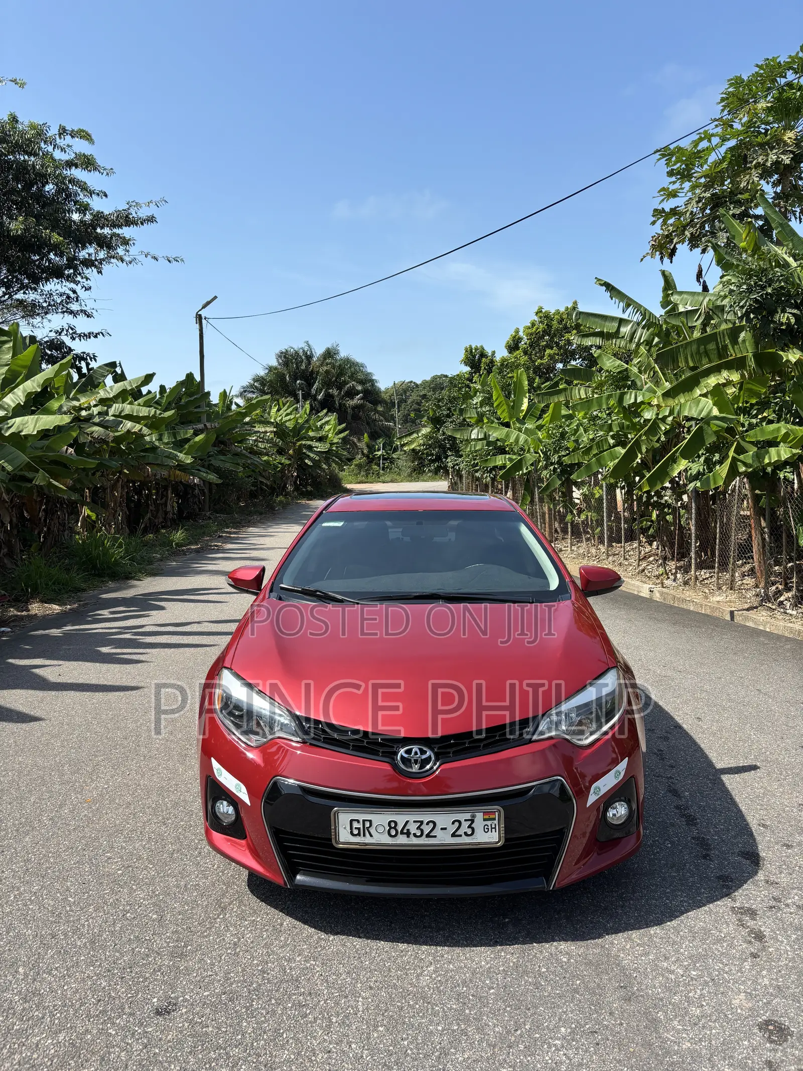 Toyota Corolla S Plus 4dr Sedan (1.8L 4cyl CVT) 2014 Red