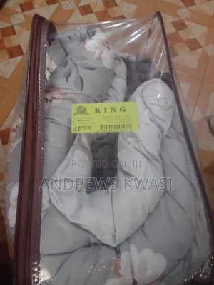 King Size Duvet Cover and Bed Sheet