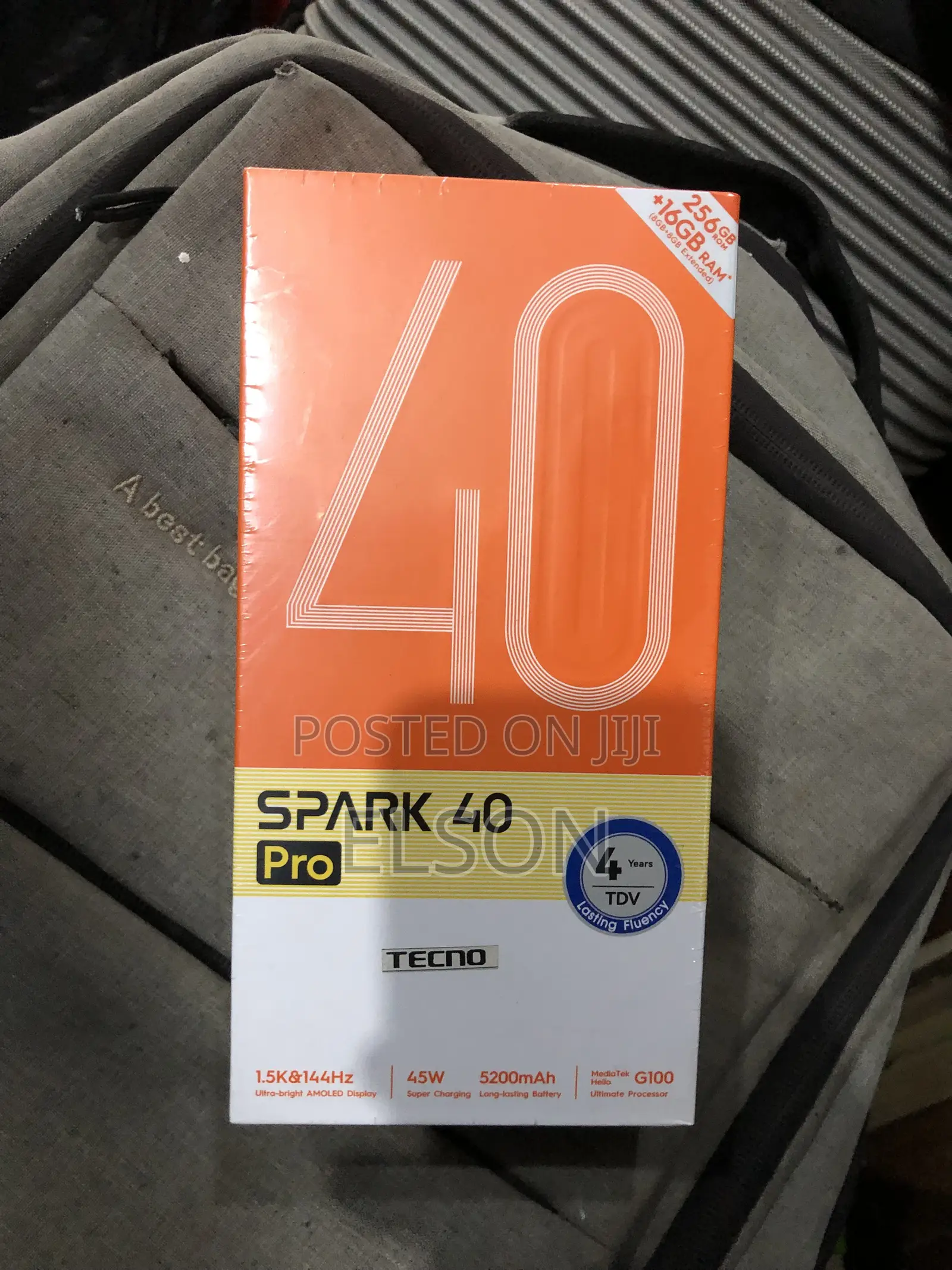 New Tecno Spark 40 256 GB Black
