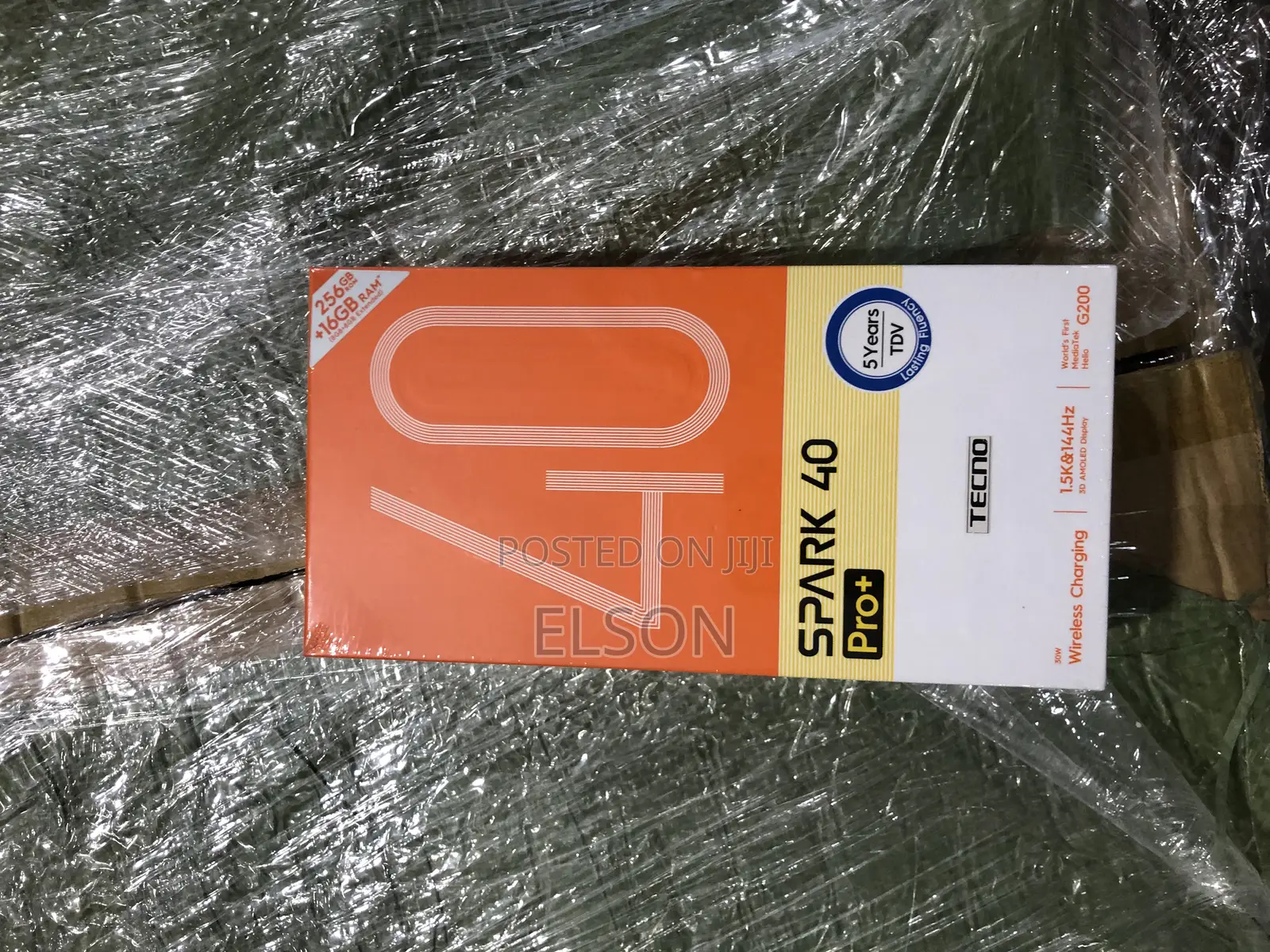 New Tecno Spark 40 Pro+ 256 GB Black