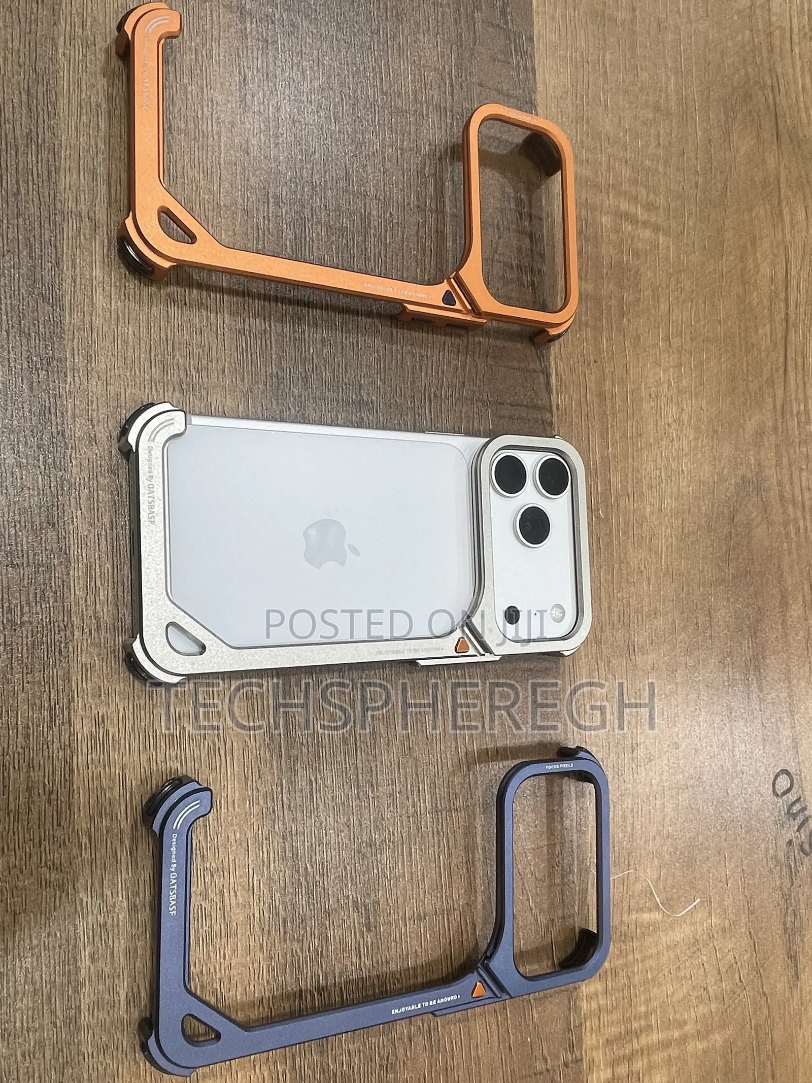 Luxury Frameless Metal Bumper Case – iPhone (All Models Available)