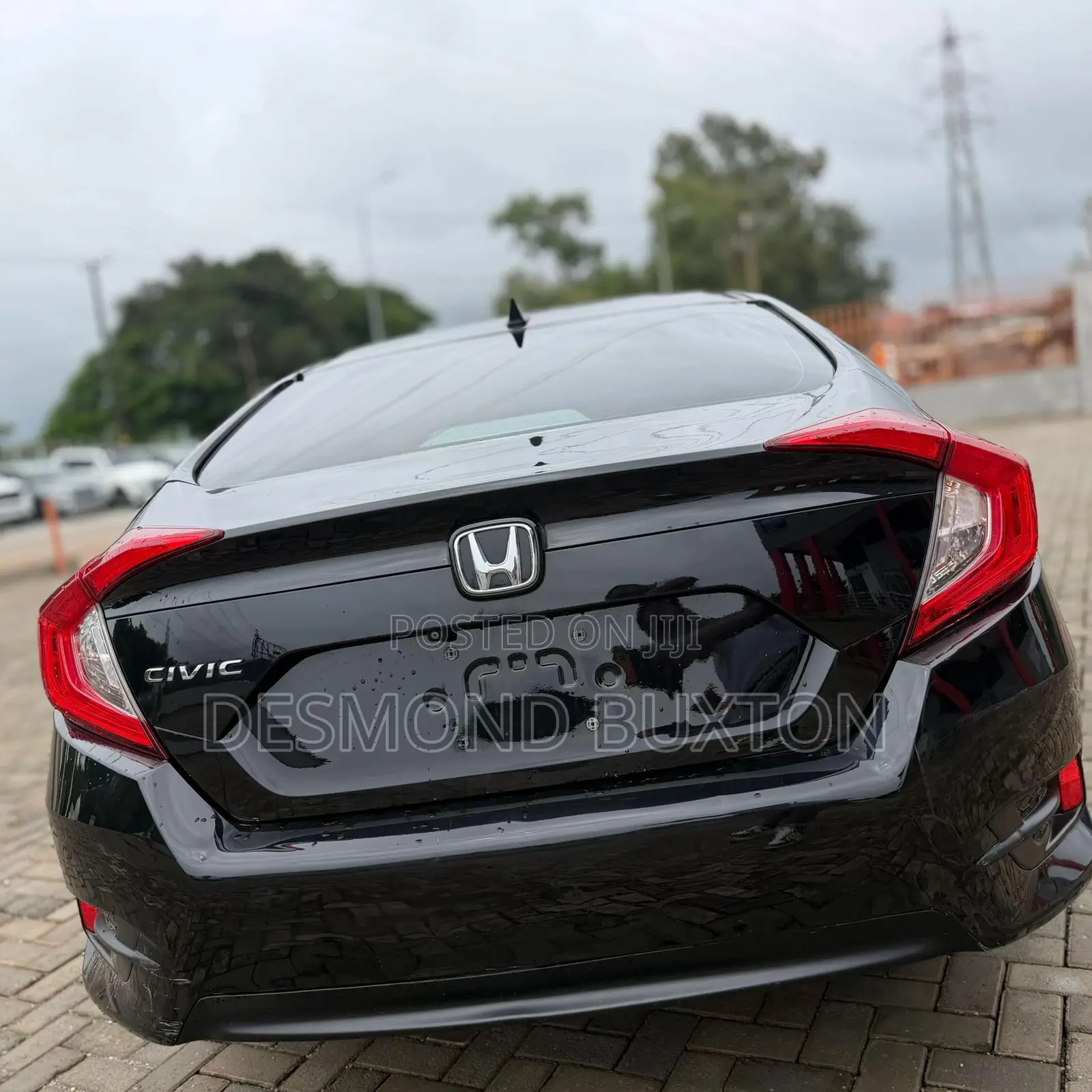 Honda Civic EX 4dr Sedan (2.0L 4cyl) 2017 Black