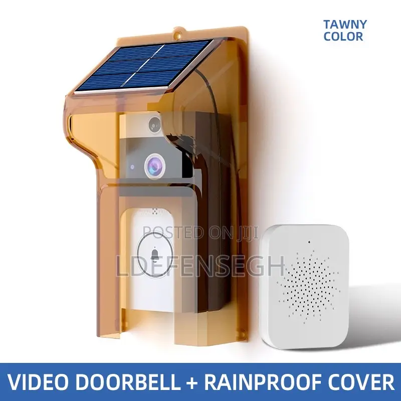 Solar Powered Rainproof Door Bell
