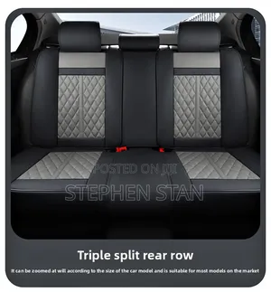 7d High Quality Leather Car Seat Cover With Free Installation