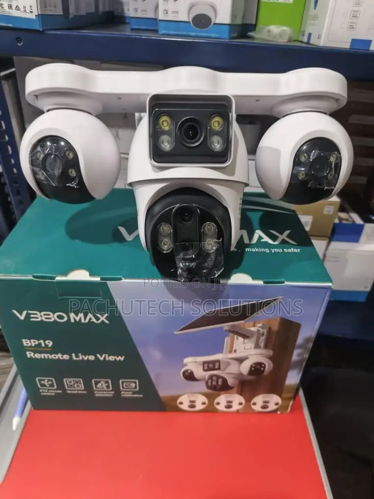 4lens 3ptz Camera V380 Max