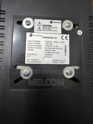 Sollatek Microprocessor Controlled Stabiliser
