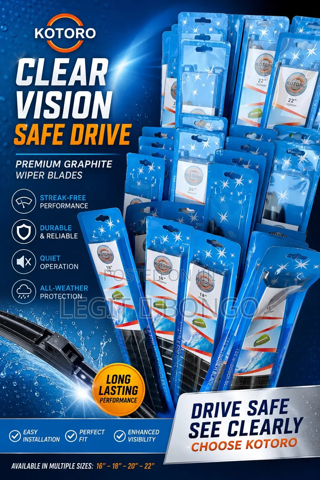 Original Soft Wiper Blades-All Cars
