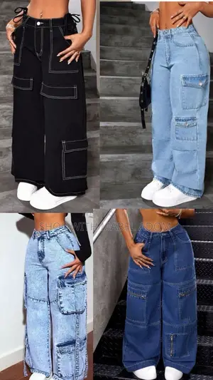 Cargo Jeans Pants