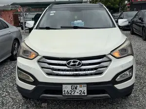 Hyundai Santa Fe Limited 4dr SUV (3.3L 6cyl 6A) 2015 White