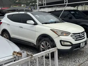 Hyundai Santa Fe Limited 4dr SUV (3.3L 6cyl 6A) 2015 White