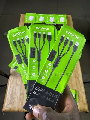 Oraimo 3 in 1 Cable (Type-C, Lightning and Micro-Usb)