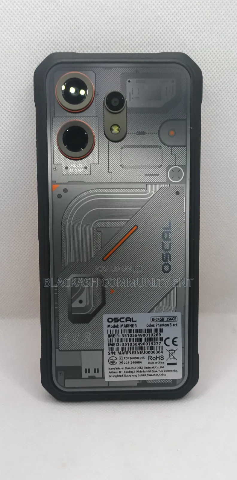New Blackview BV8900 Pro 256 GB Black