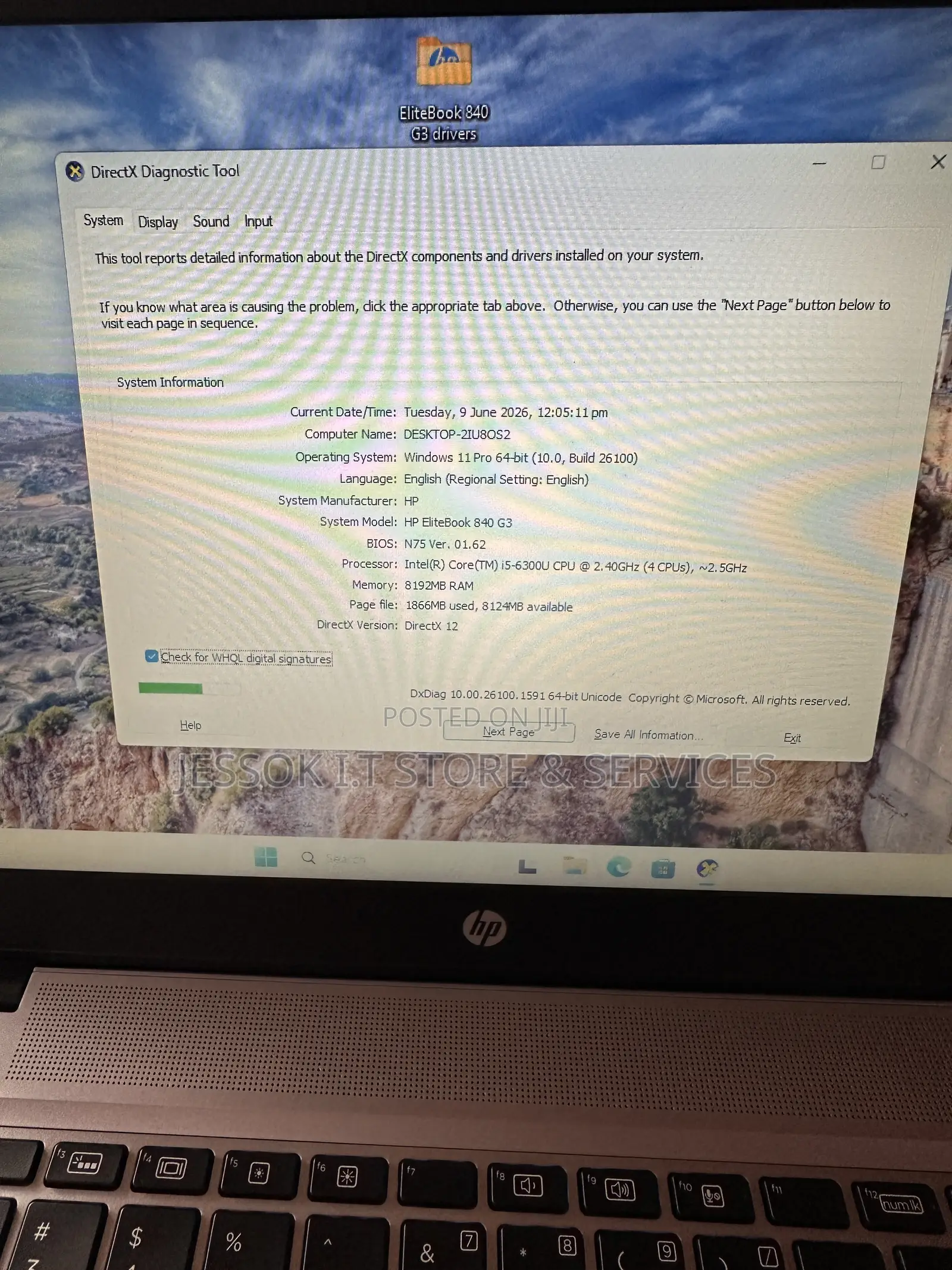 Laptop HP EliteBook 840 G3 8GB Intel Core i7 SSD 256GB