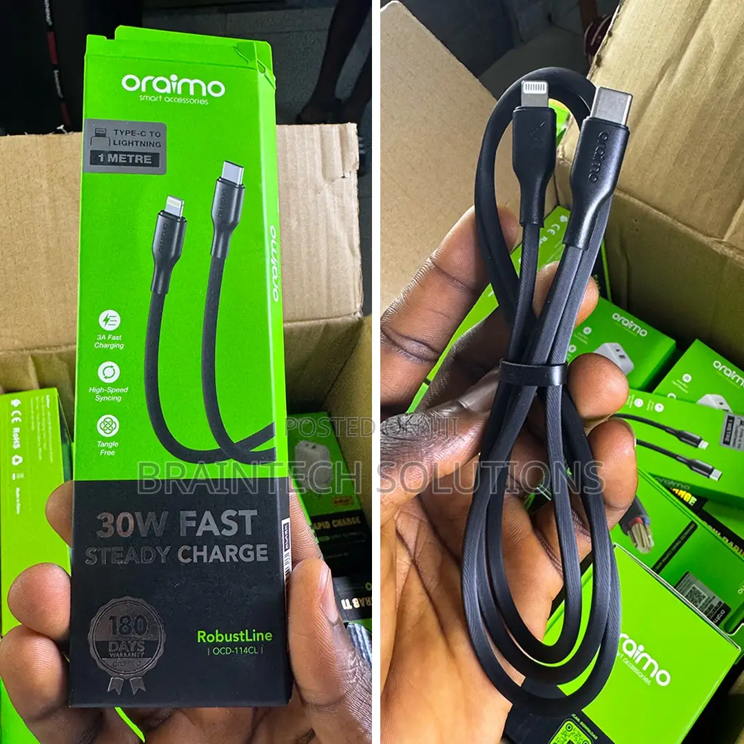 Oraimo Type-C to Lightning Cable for iPhones